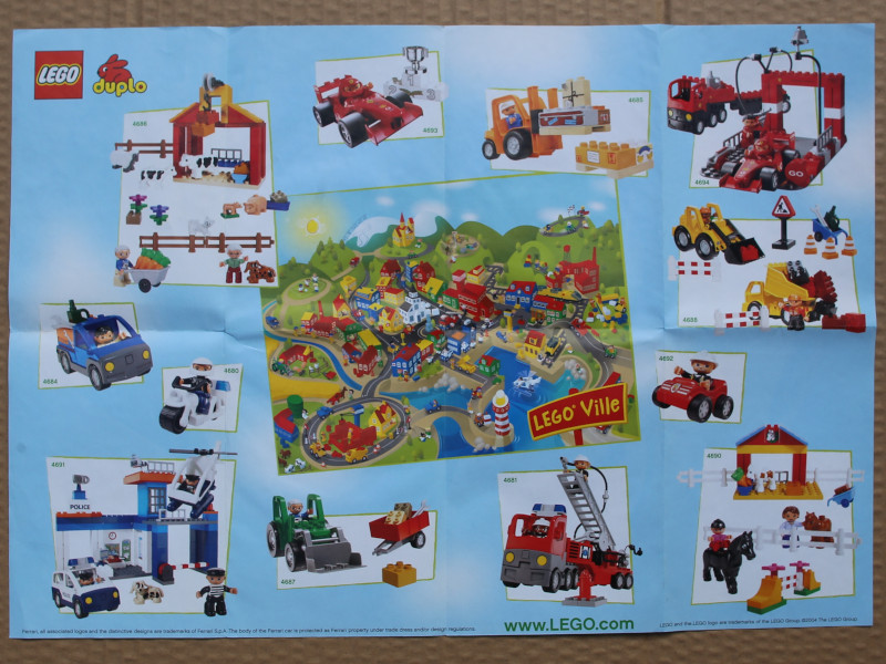 Lego 2004 Mini Duplo / Ferrari (4247130)