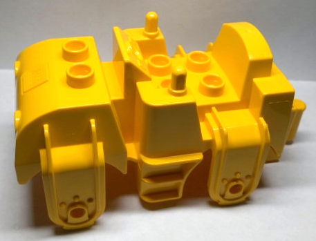 Lego Duplo Steamroller Body / Yellow