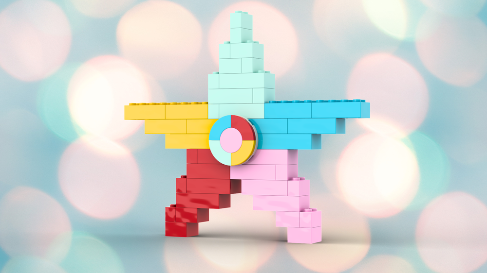 Lego 11032 Rainbow star