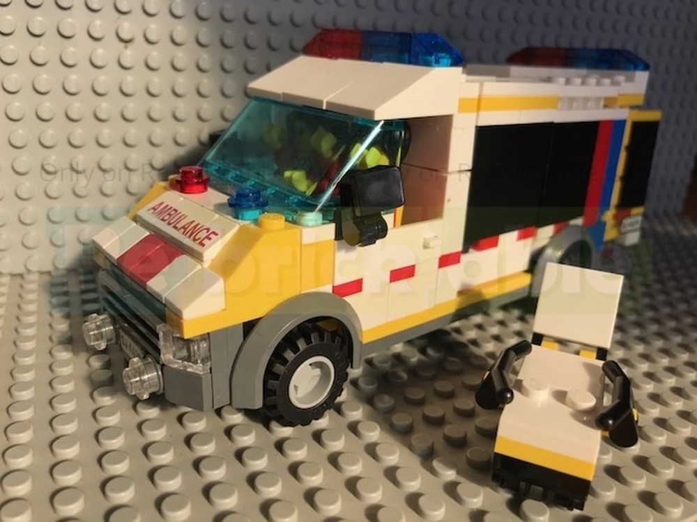 Lego Ambulance Victoria Ambulance v2