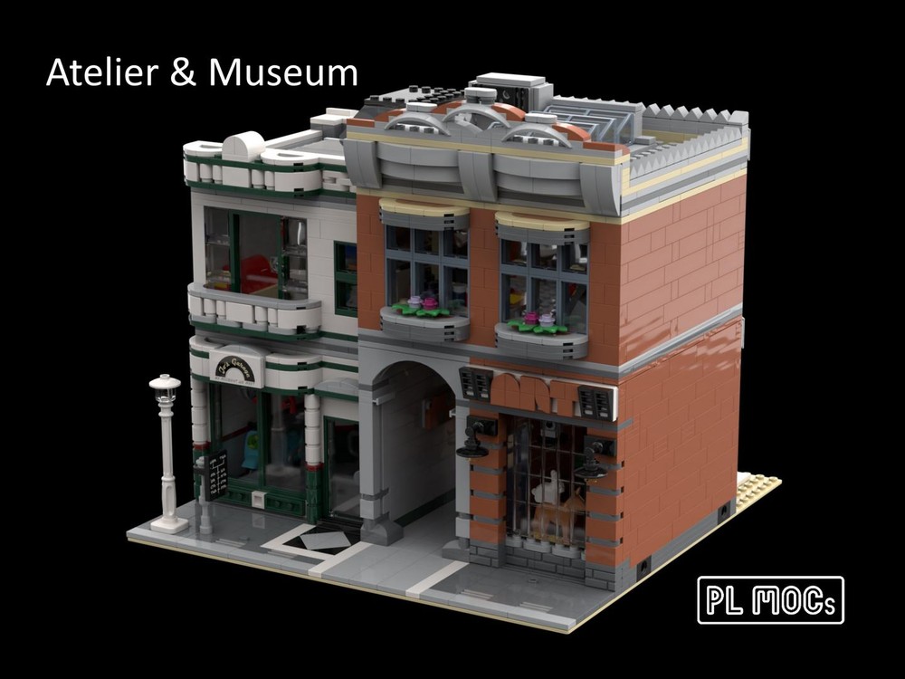 Lego Atelier & Museum - 10264 Corner Garage Alternative Build