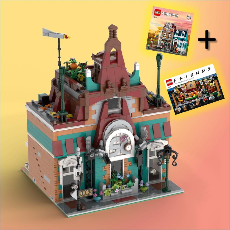 Lego 10270 + 21319 - Street Club Camden Town