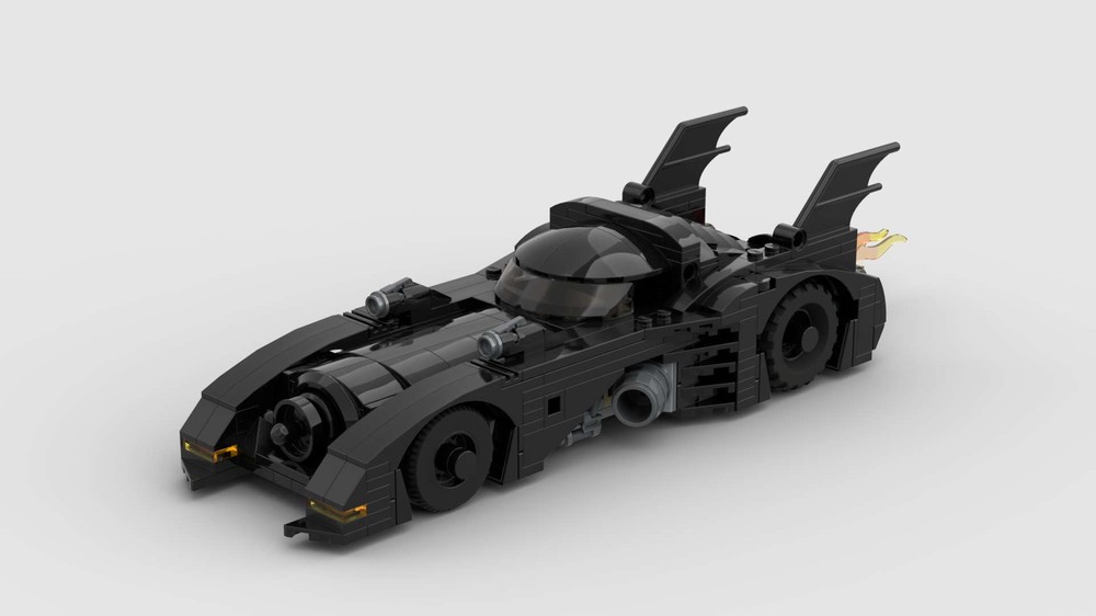 Lego 1989 Batmobile (mini-fig scale)