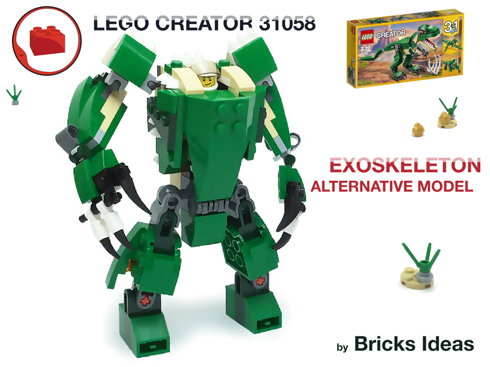 Lego Exoskeleton - Lego Creator 31058 set