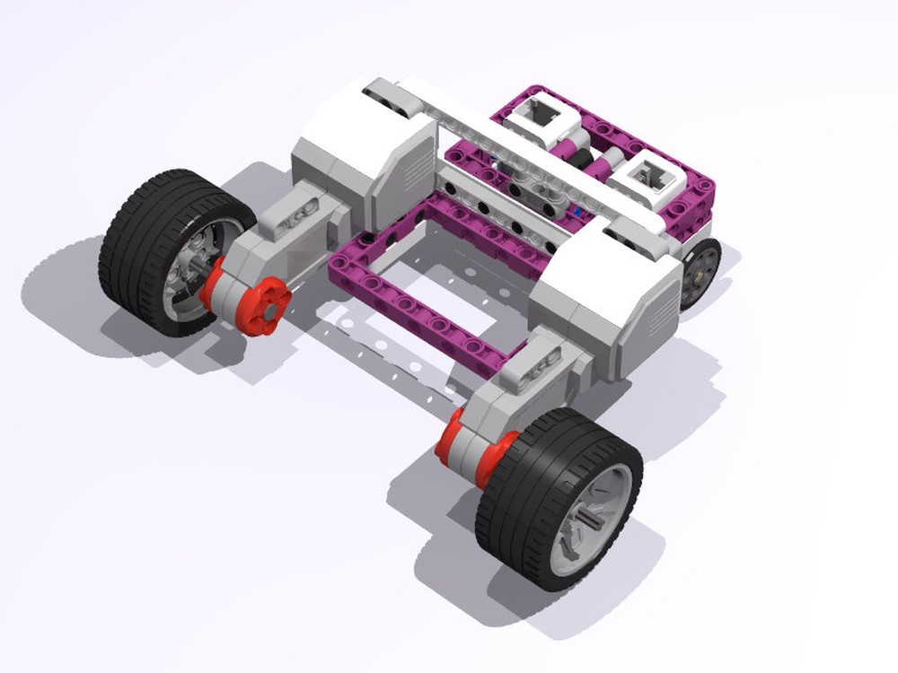 Lego EV3 Chassi with color sensor