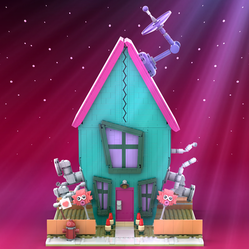 Lego Invader Zim - Zim's house