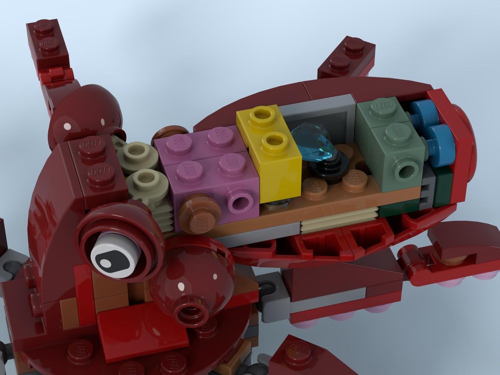 Lego 31130 Modified octopus head