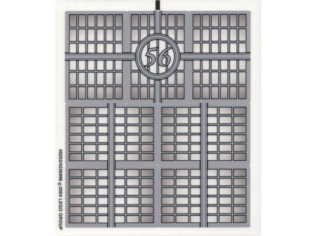 Lego Sticker Sheet for Set 4856-1