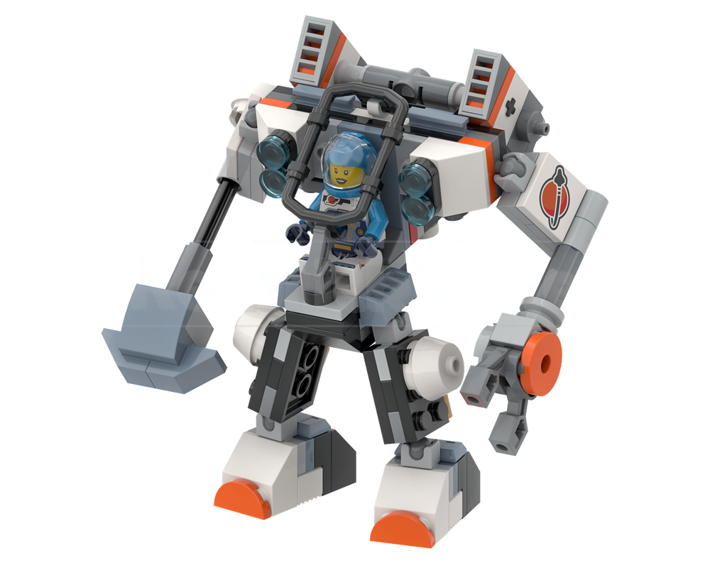 Lego Space Construction Mech - (60428-1 & 30663-1)