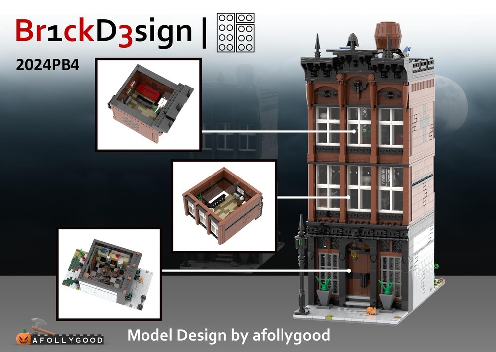 Lego Gothic Town House