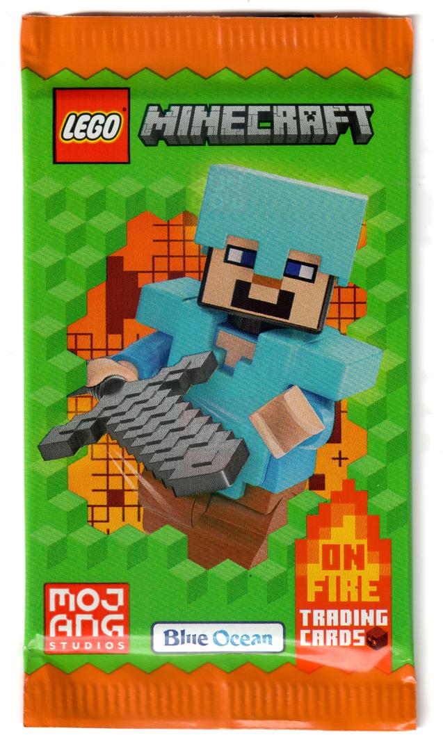 Lego Minecraft Trading Cards Series 3: On Fire - Booster Pack