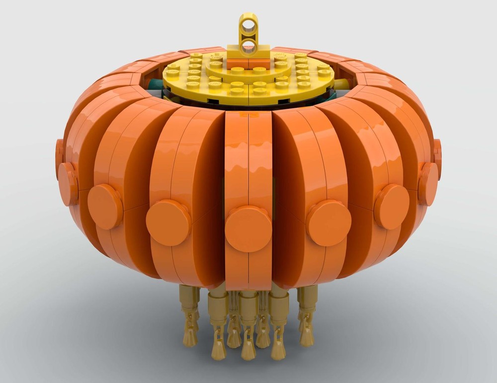 Lego Little Orange Lantern