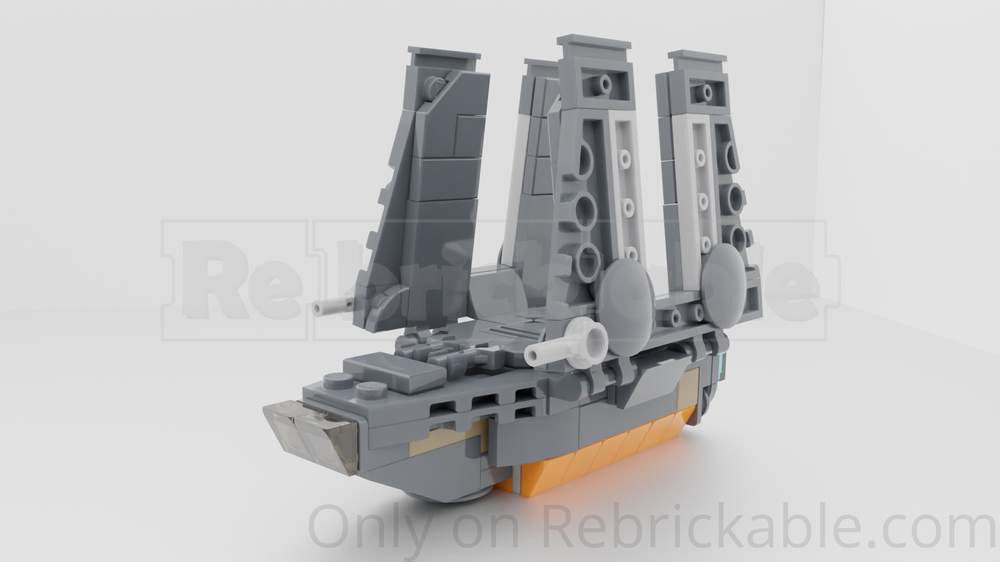 Lego Imperial Zeta Class Heavy Cargo Shuttle (Mini)