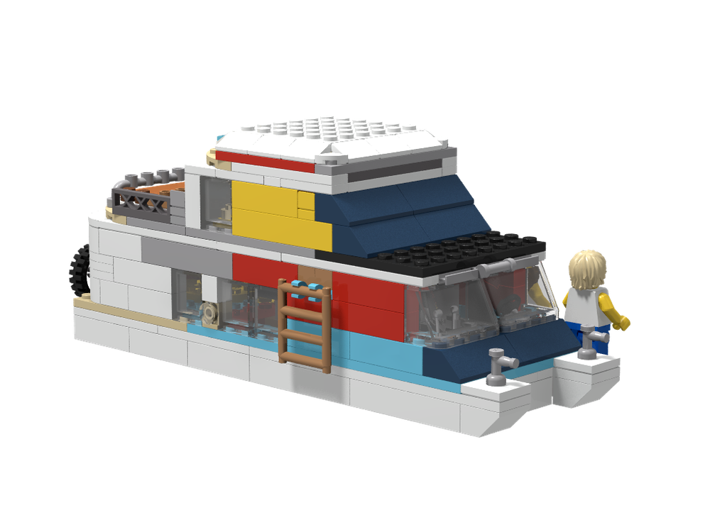 Lego 31138 houseboat