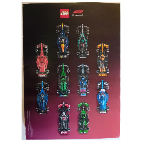 Lego Poster, Formula 1 / [No Color/Any Color]