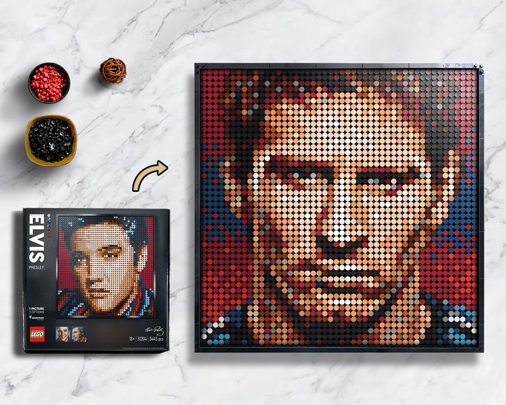 Lego 31204 Leo Messi mosaic