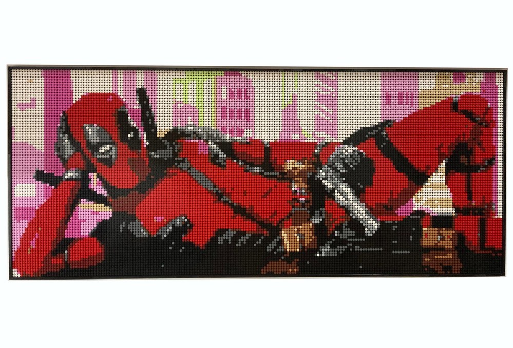 Lego Deadpool Mosaic