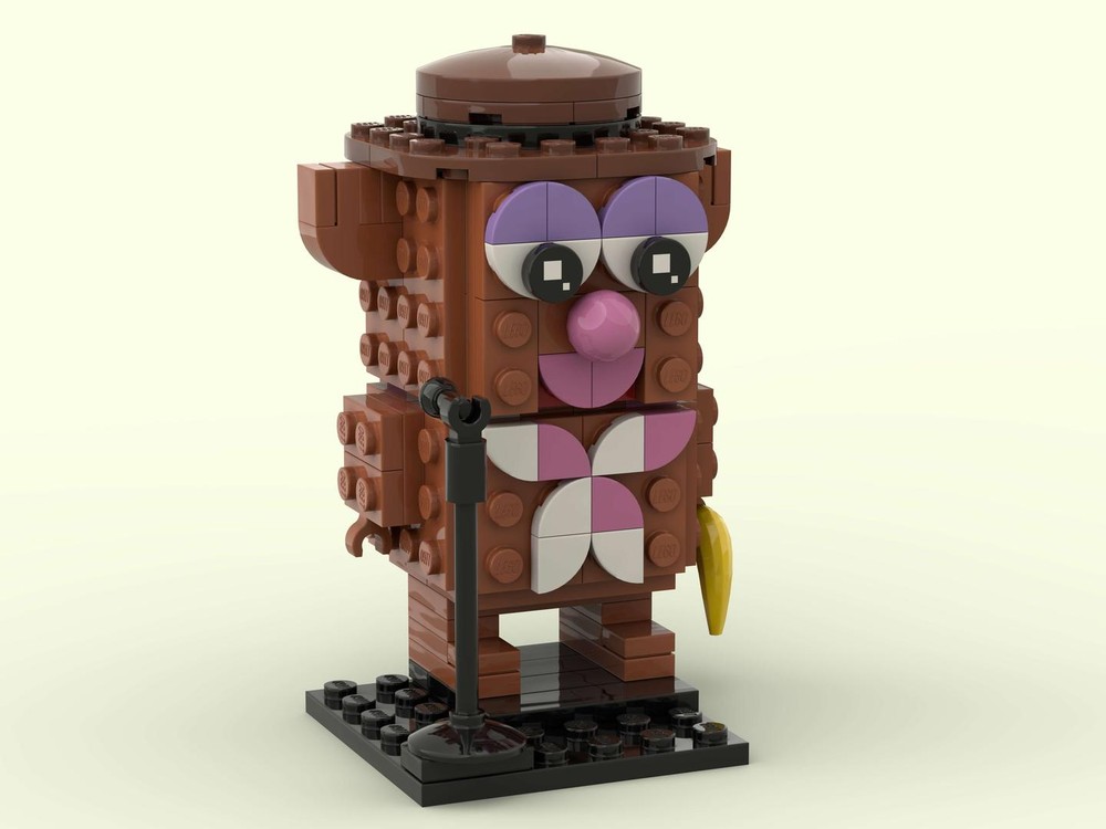 Lego Fozzie Bear (The Muppets)