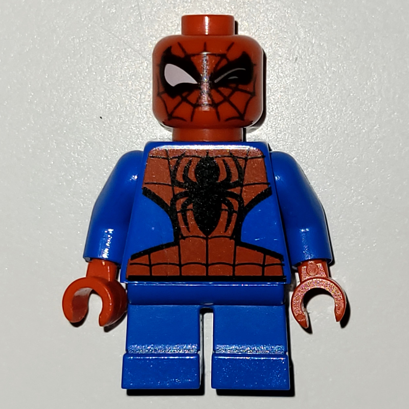 Lego Spider-Man with Short Legs, Winking