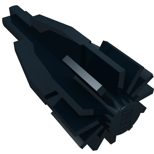 Lego Engine Centre - Smooth Large / Black