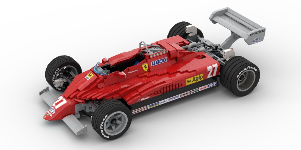 Lego Ferrari 126C2 - no RC - scale 1:8