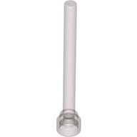 Lego Antenna 1 x 4 with Flat Top / Trans-Brown