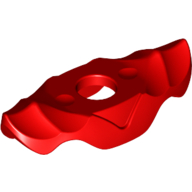 Lego Minifig Neckwear Armour Breastplate with Shoulder Ridges / Red