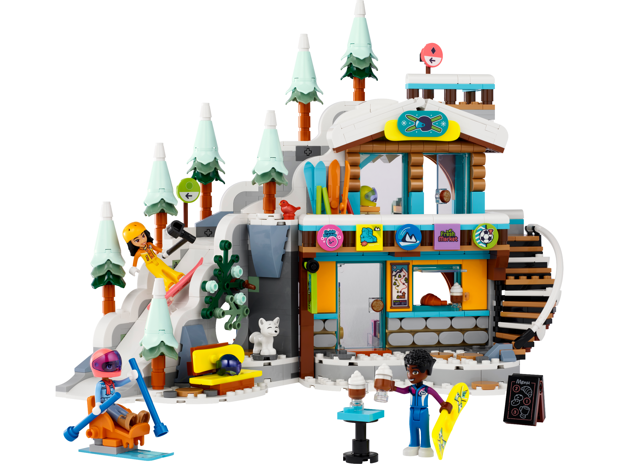 Lego Holiday Ski Slope and Café