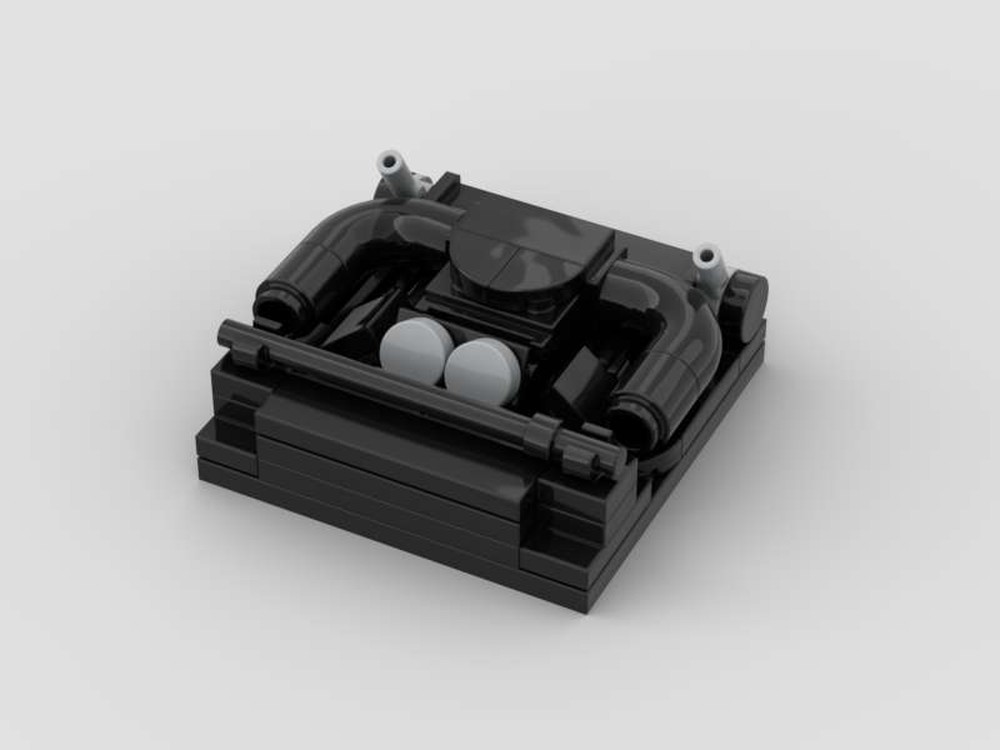 Lego Lexus LFA Engine