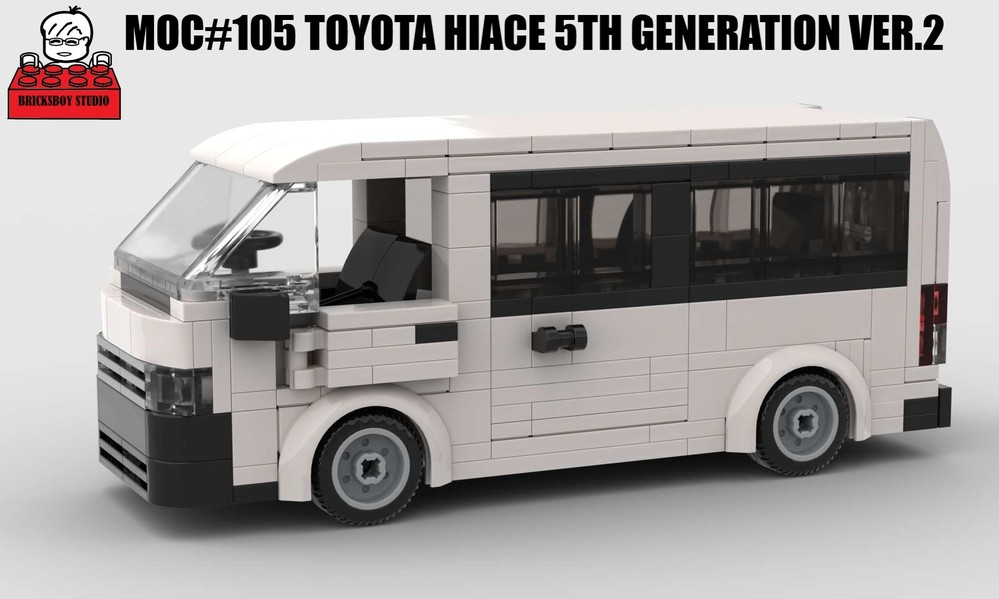 Lego MOC#105 Toyota HiAce 5th Generation Ver.2