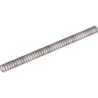 Lego Hose, Ribbed 7mm D. 15L / 12.0cm / Metallic Silver