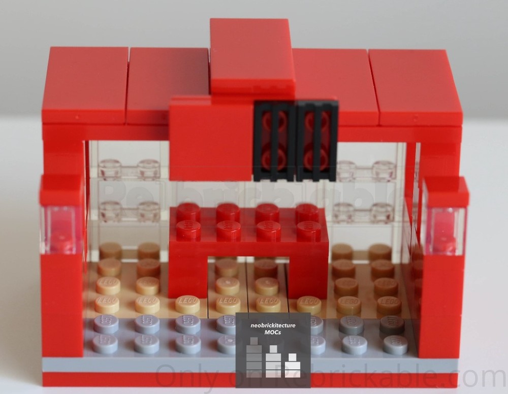 Lego Bus Waiting Station