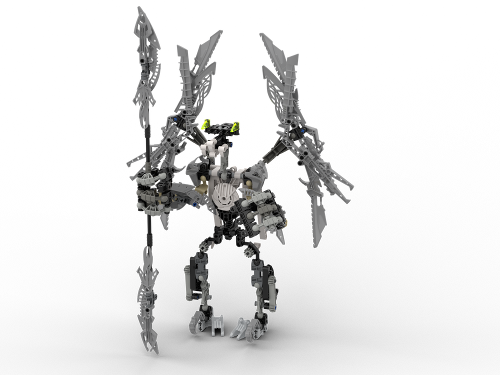 Lego Bionicle Dark Hunter Airwatcher MOD - no illegal connections