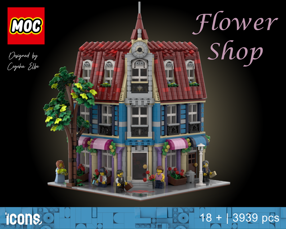 Lego Florist corner