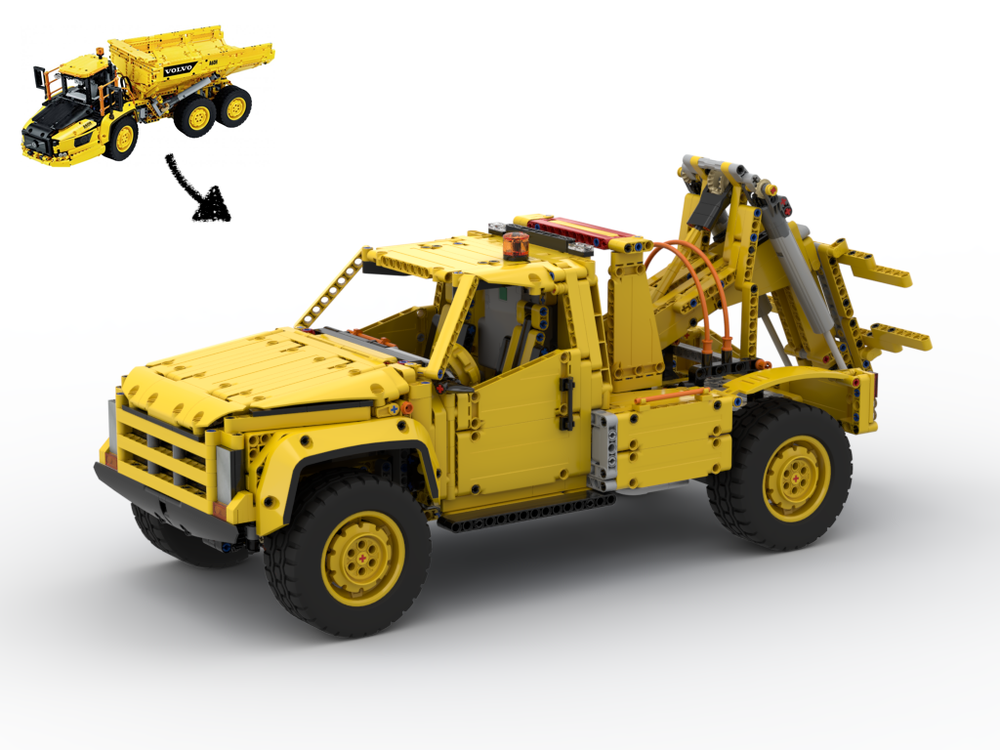 Lego 42114 C model Wrecker Tow Truck