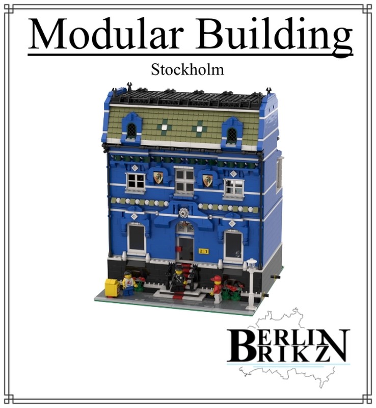 Lego Modular Building Stockholm