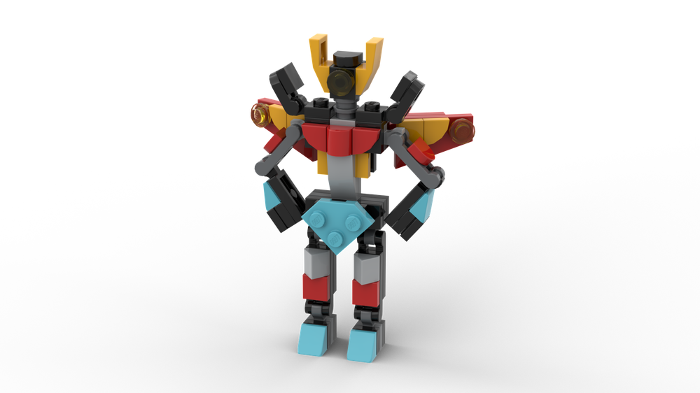 LEGO Creator Super Robot 31124 Small Scale version