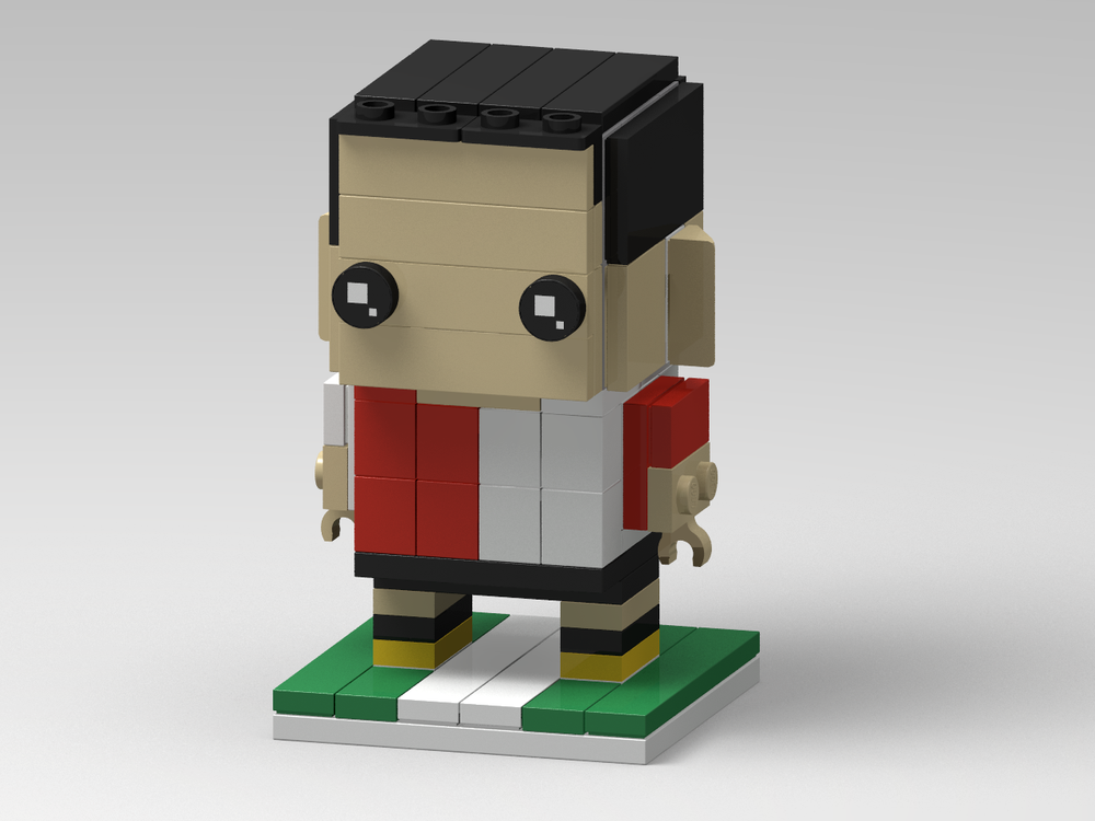 Lego Brickhead Santiago Giménez