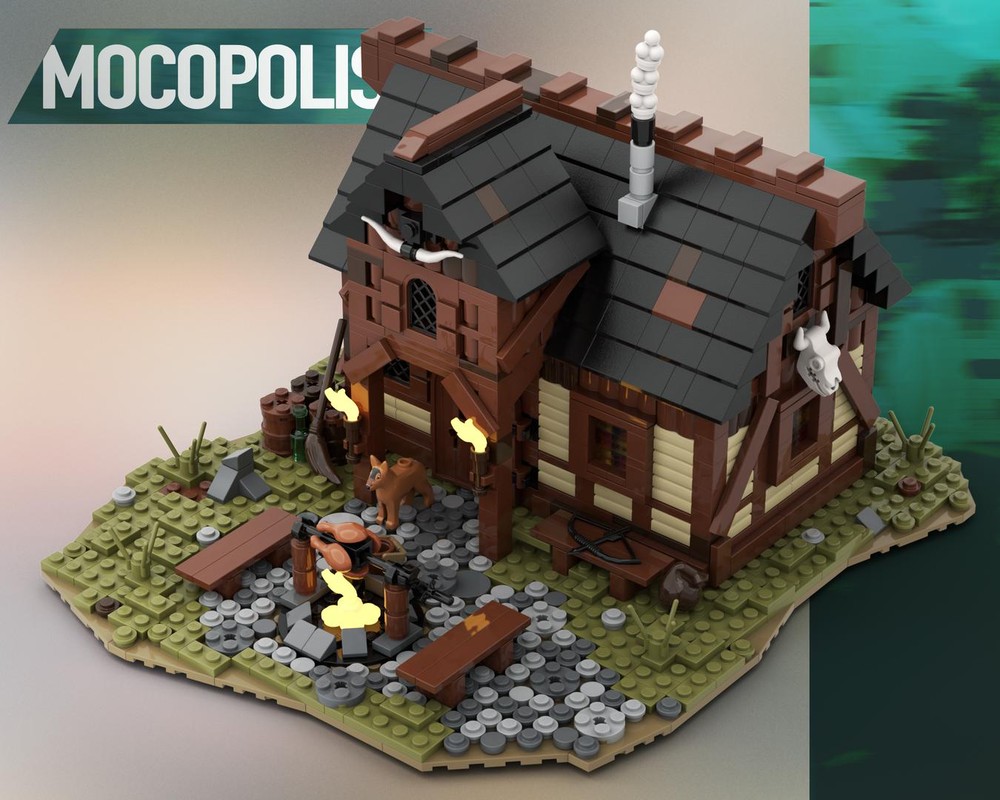 Lego Medieval Hunter`s Burrow