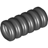 Lego Hose, Ribbed 7mm D. 2L / 1.6cm / Black