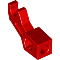 Lego Arm Mechanical with Clip [Thick Support] / Red