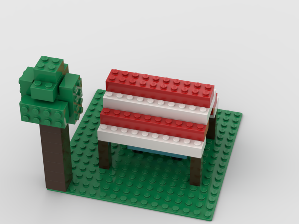 Lego Minecraft tent