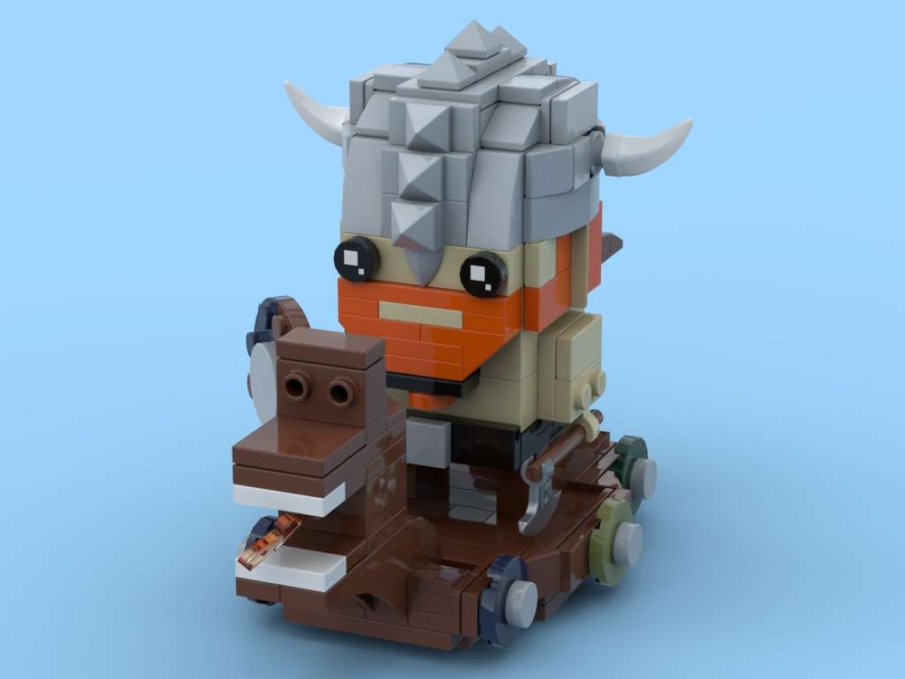 Lego Brick-built Viking Raider & Longship Bundle