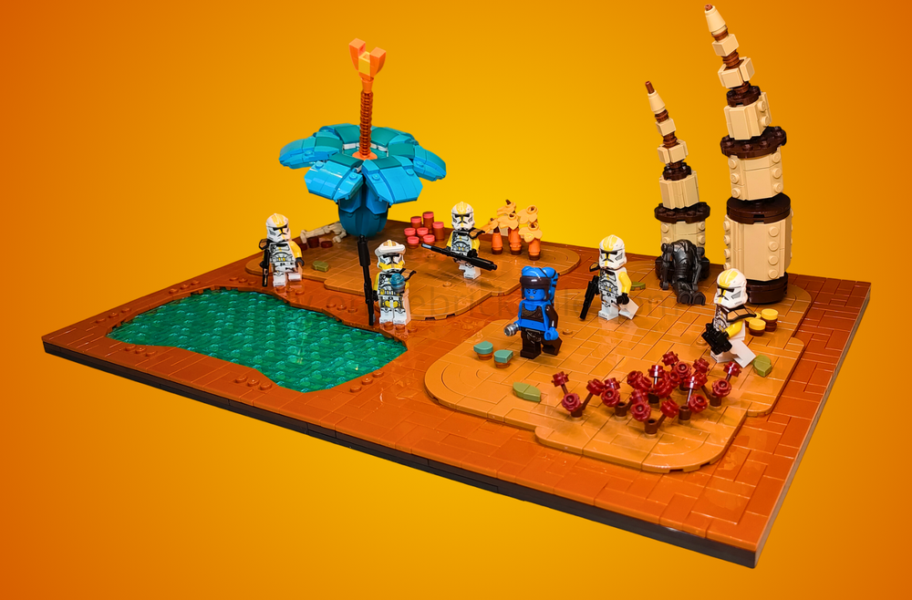 Lego Felucia Diorama