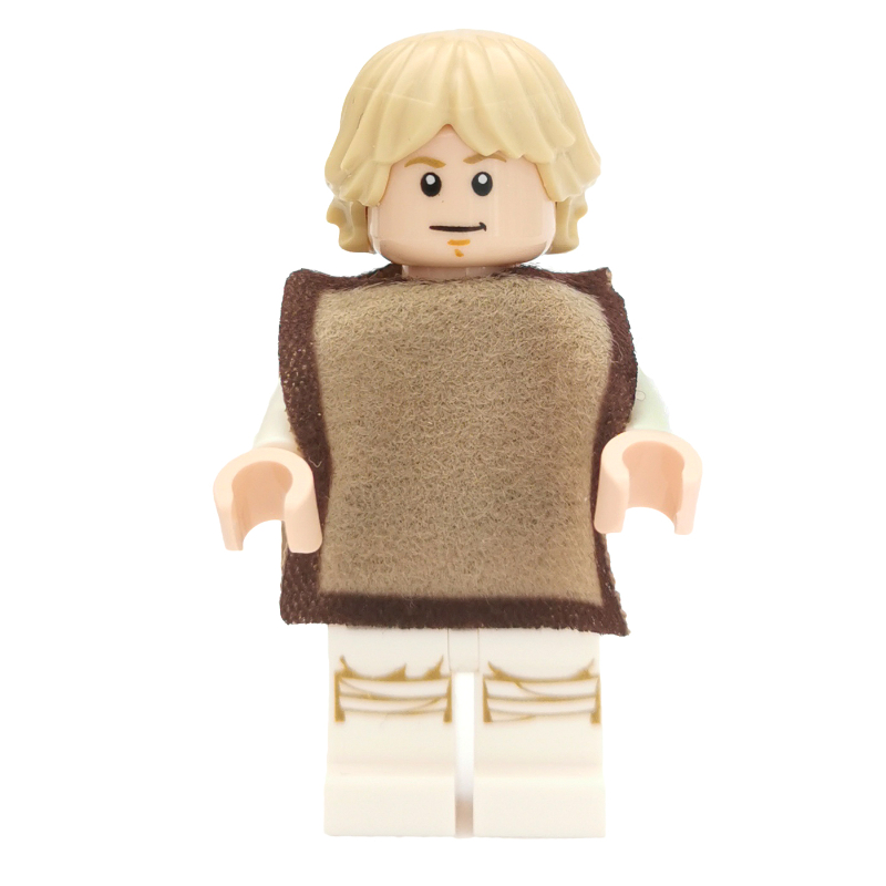 Lego Luke Skywalker, White Robe, Poncho