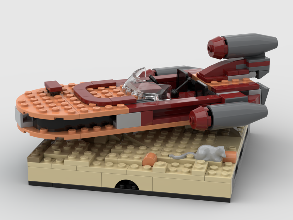 Lego Luke’s Landspeeder Stand