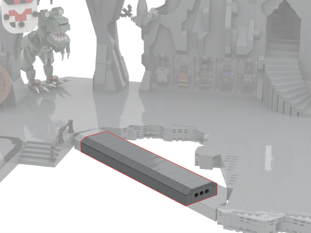 Lego Batcave Bridge