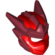 Lego Wrap with Dark Red Spikes pattern / Red