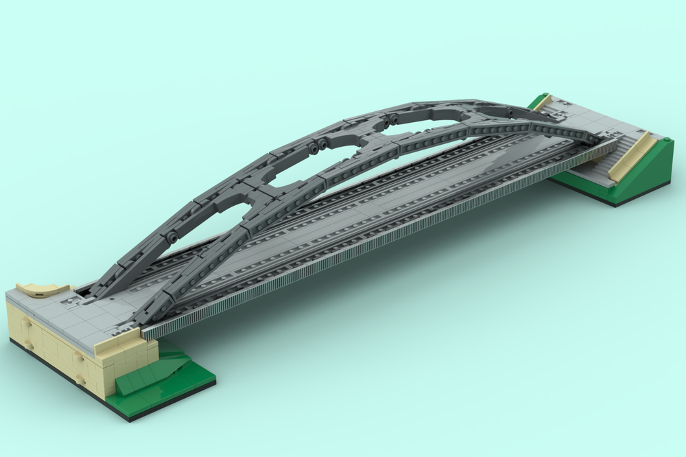Lego Osthafenbrücke, Frankfurt am Main