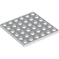 Lego Plate 6 x 6 / White